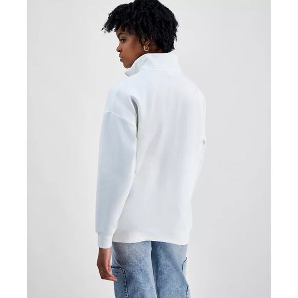 Self Esteem Juniors' Los Angeles Quarter-Zip Sweatshirt - Picture 3 of 3